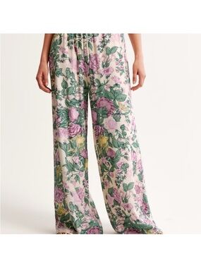 Abercrombie & Fitch Tie Waist Pant